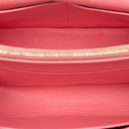 Red Dior Large Oblique Canvas And Velvet Diorama Flap Satchel