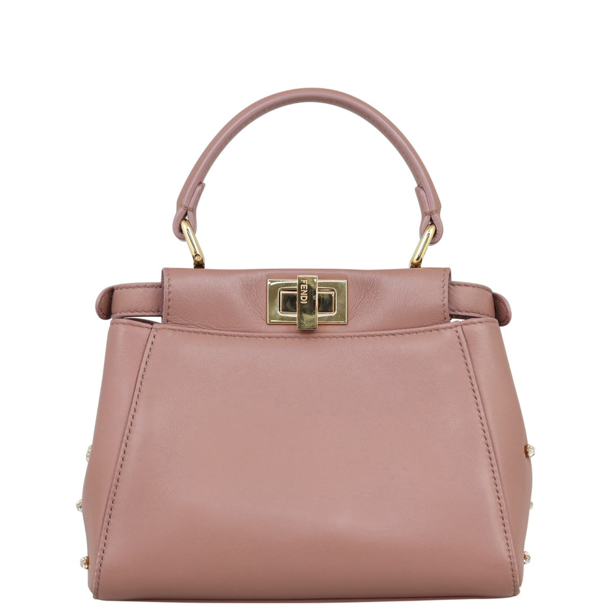 Fendi Star Crystal Embellished XS Iconic Peekaboo