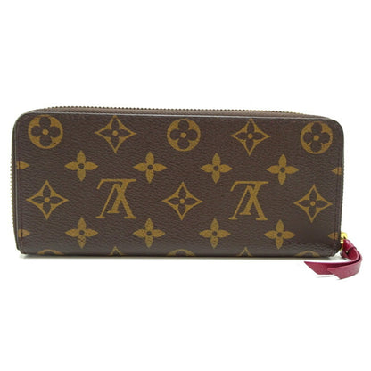Louis Vuitton  pink Monogram Long Wallet (Bi-Fold)