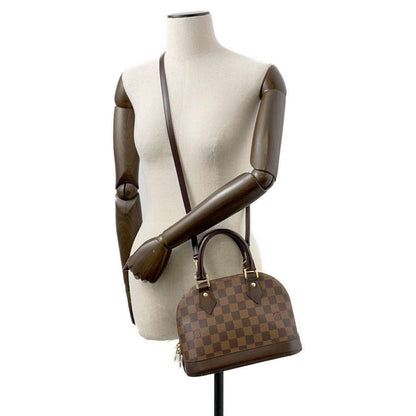 Louis Vuitton Alma Brown N41221 Damier Ebene Canvas Size BB