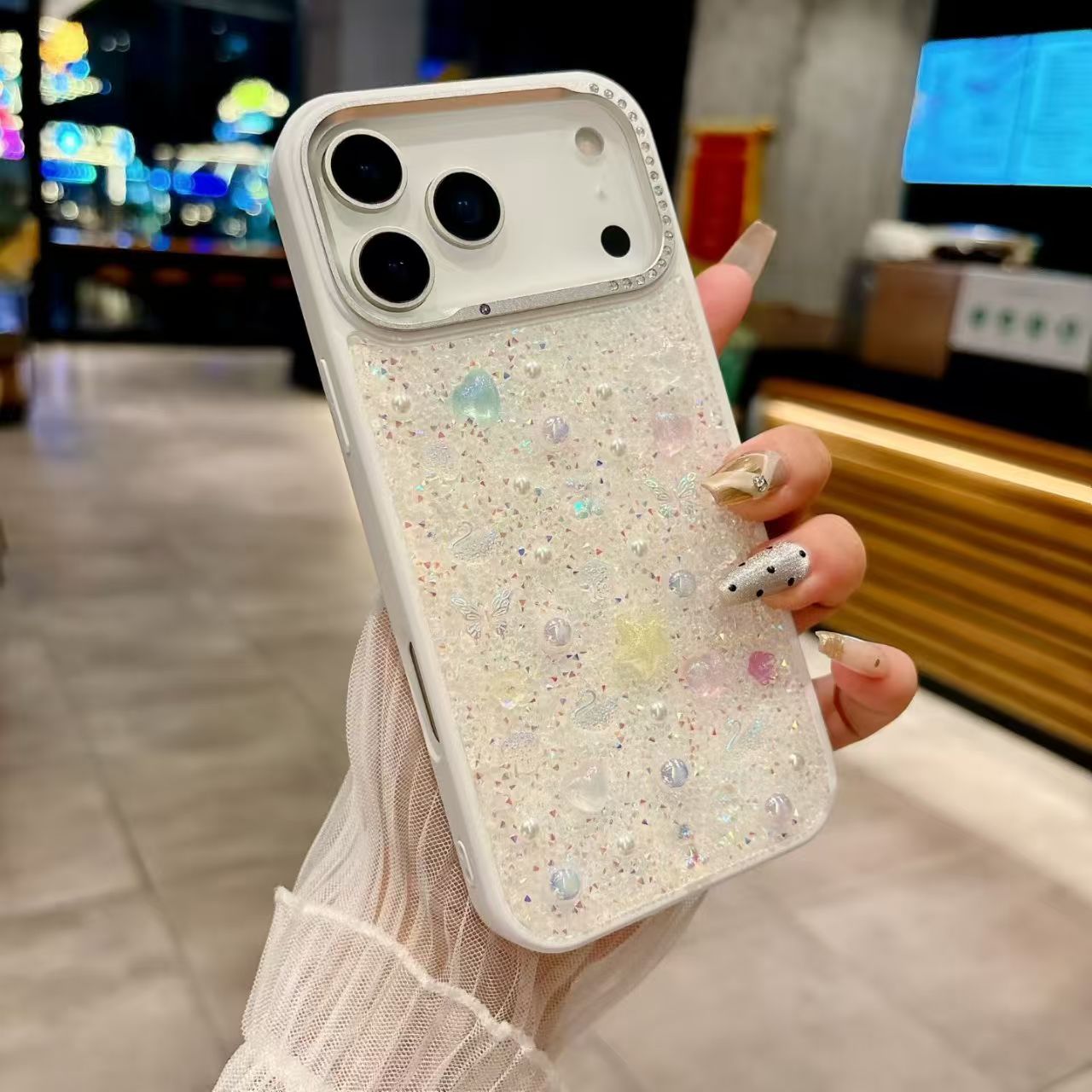 New Stylish, Sparkling Pink Diamond Phone Case for iphone Series and samsugn s25U s26u
