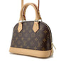 Louis Vuitton Alma Brown M53152 Monogram Size BB