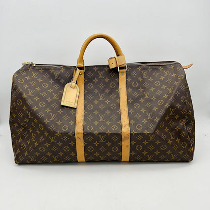 Louis Vuitton  1999 Keepall 60 Travel Bag | Brown B0228QJEUL