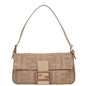 Fendi Woven Leather Baguette Bag