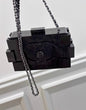 Chanel Luxury Leather Black Handbag Style 12