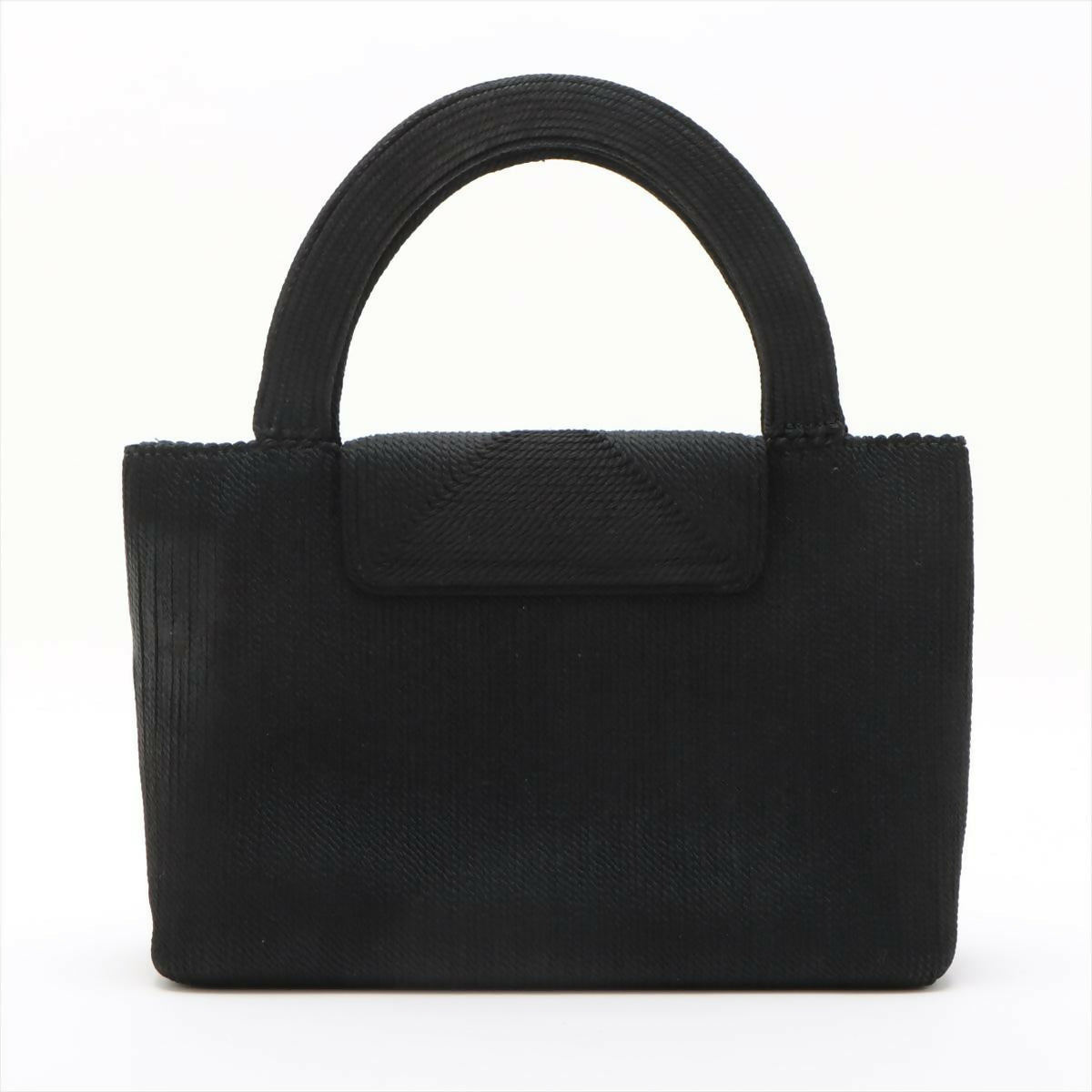 Chanel Black Caviar Rope-Embellished Tote Bag