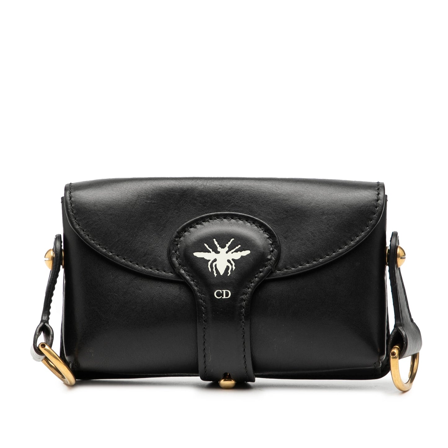 Dior Saddle Leather Black Crossbody