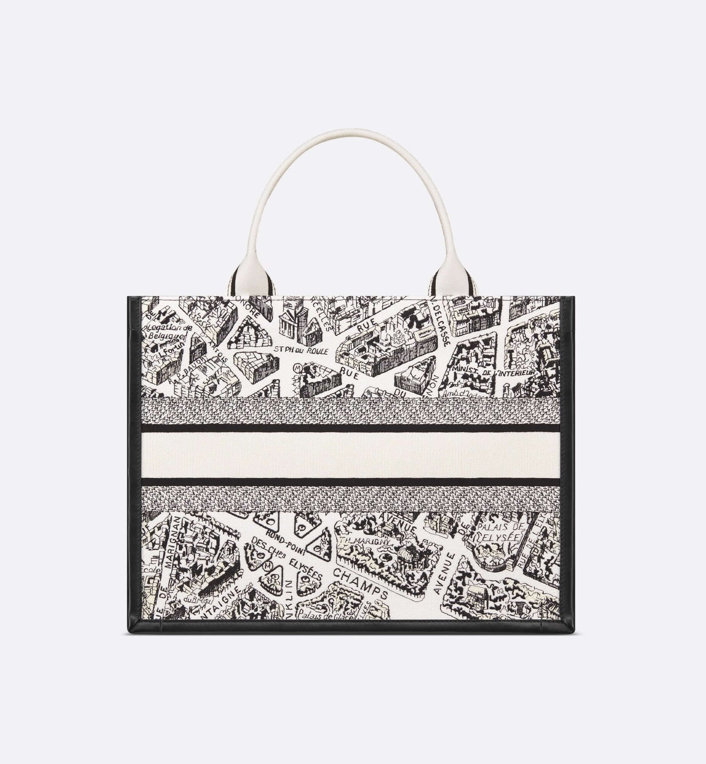 Dior Book Tote Leather Mini Tote Bag