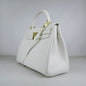 Luxury Hermes Kelly 32Cm Togo Leather Handbag 6108 White Golden