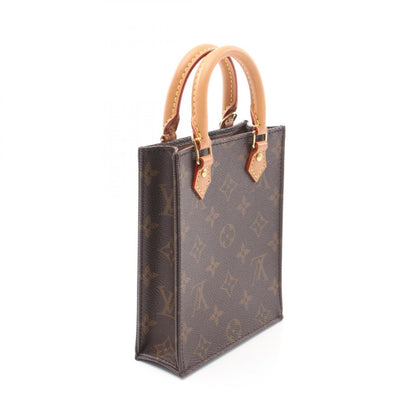 Louis Vuitton  Coated Canvas Monogram Pvc Leather Handbag