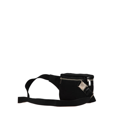 Saint Laurent City Canvas Leather Waist Bag