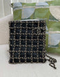 Chanel 2022 Black Leather Gold Chain Large Shopping Tote Gold Hardware