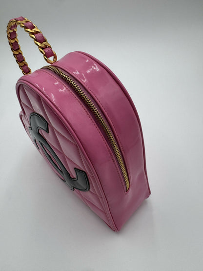 Chanel 1995 Barbie Pink Heart Vanity Bag