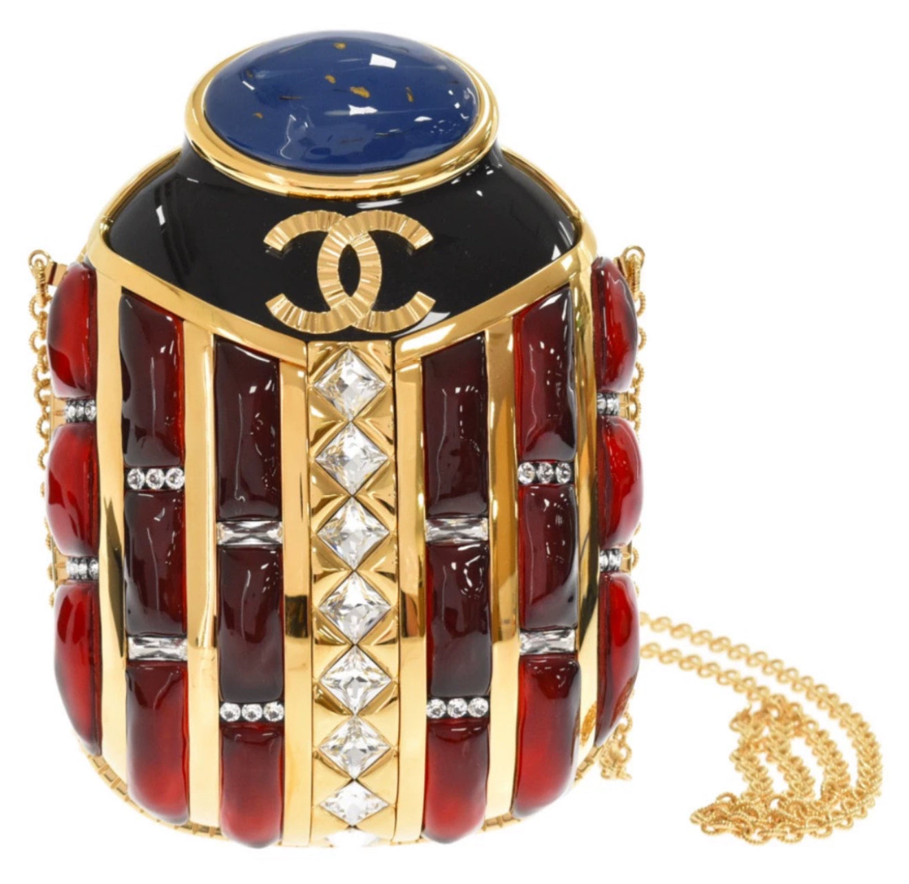 Chanel Luxury Leather Red Shoulder Bag