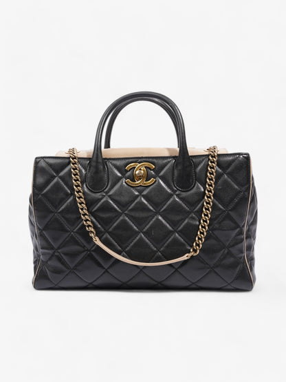 Chanel Lambskin Black Tote Bag Style 4