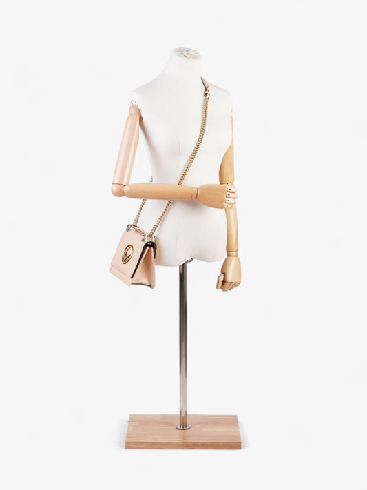 Fendi Luxury Leather Beige Handbag