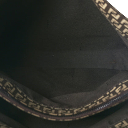 Fendi Zucchino Vitello Shoulder Tote Testa di Moro