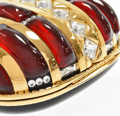 Chanel Luxury Leather Red Shoulder Bag