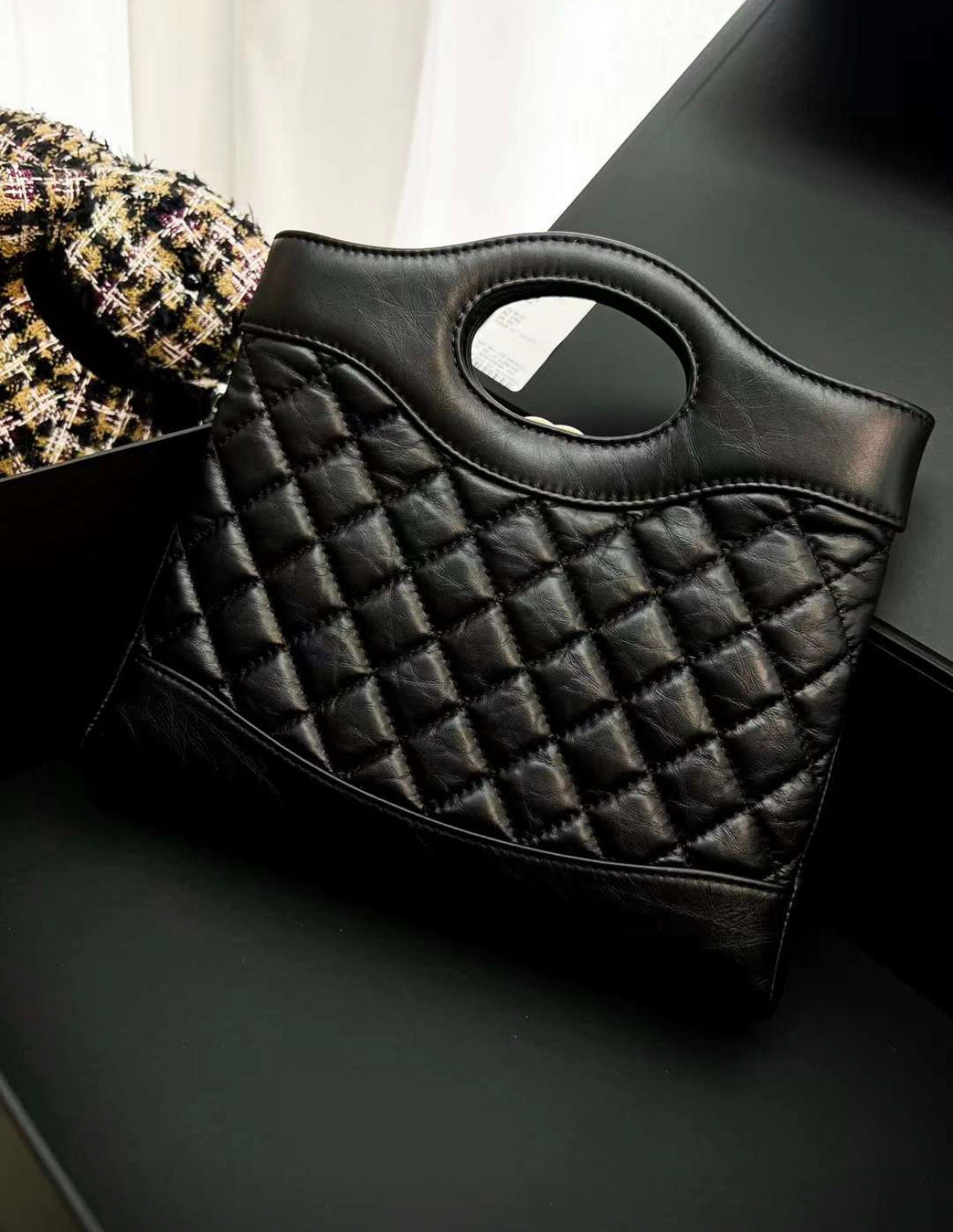 Chanel Timeless Calfskin Black Handbag
