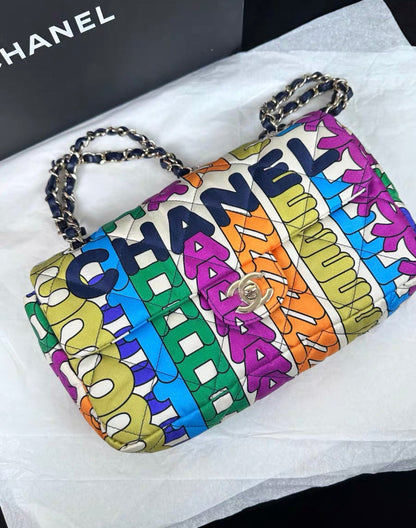 Chanel Quilted Gold Shoulder Bag