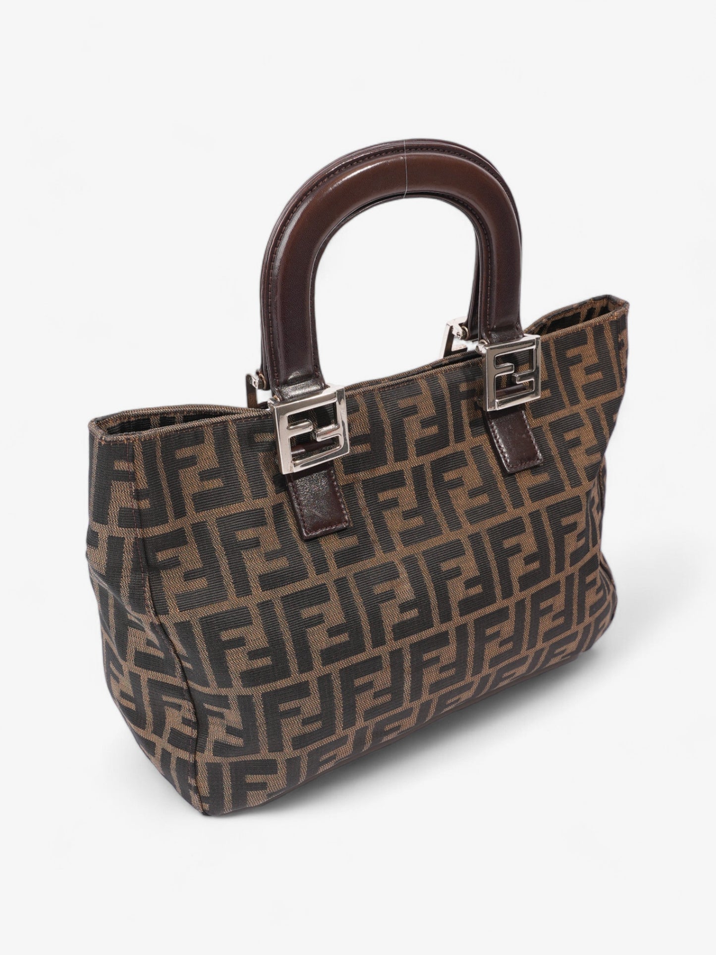 Fendi Baguette Zucchino Black Shoulder Bag