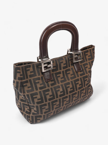 Fendi Baguette Zucchino Black Shoulder Bag