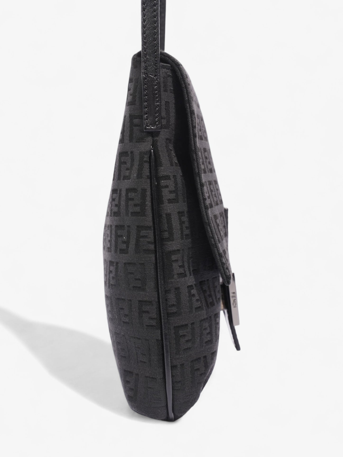 Fendi Luxury Zucchino Black Handbag