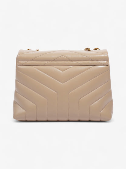 Saint Laurent Lou Leather Beige Handbag Leather