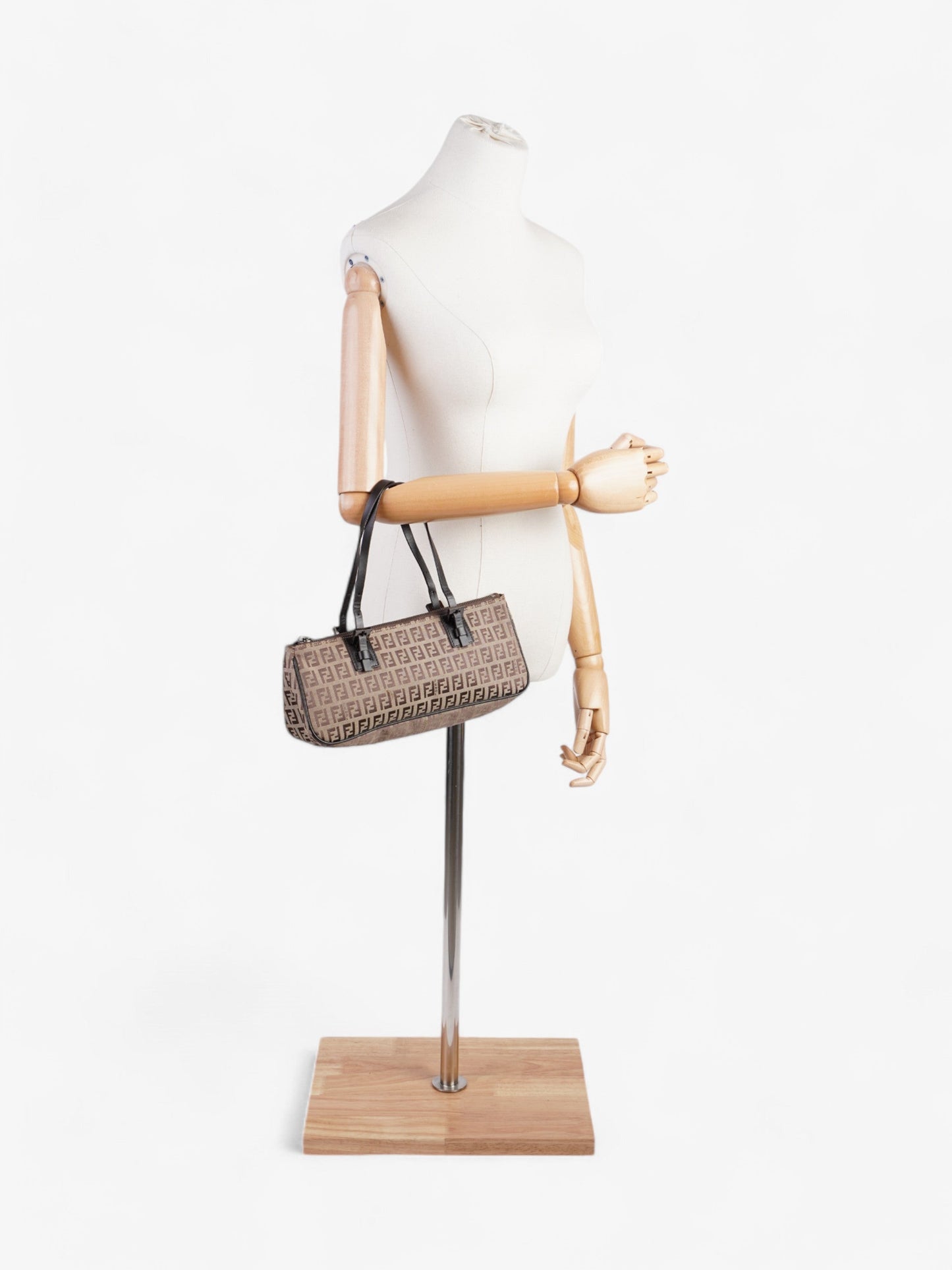 Fendi Mini Zucchino Brown Handbag