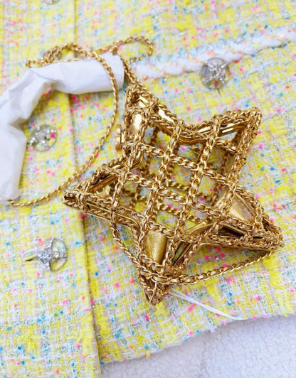 Chanel Luxury Leather Gold Handbag Style 7