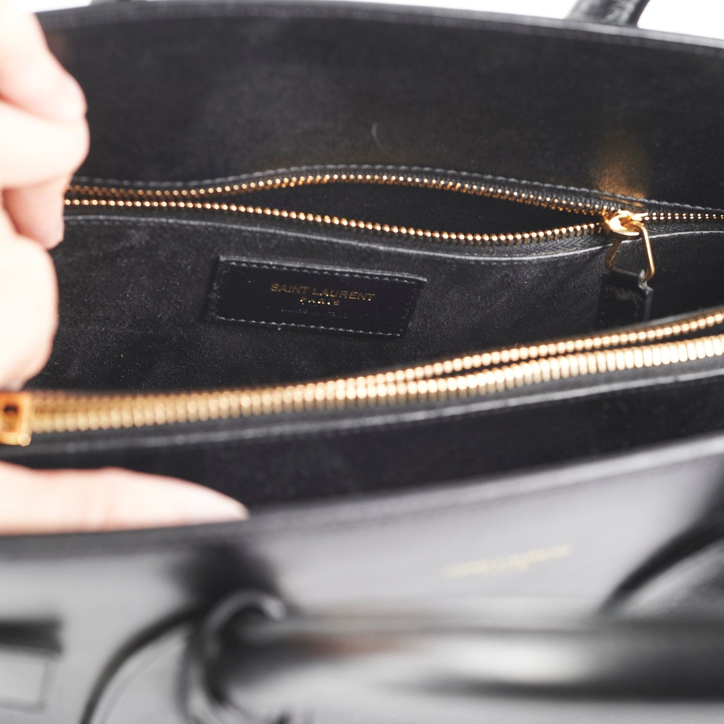 Saint Laurent Sac De Jour Black Handbag Style 2