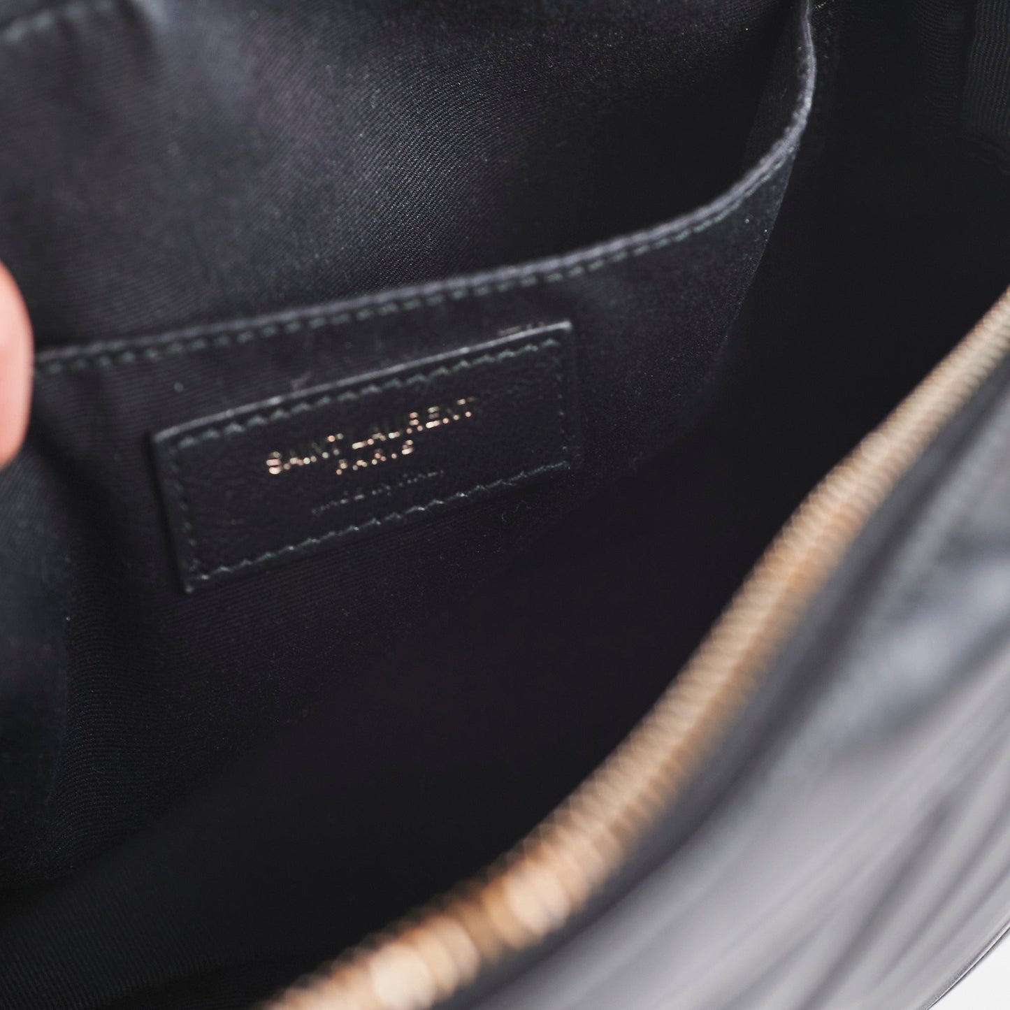 Saint Laurent Lou Black Crossbody