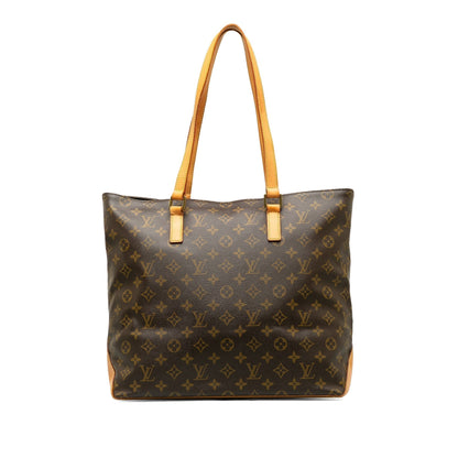 Brown Louis Vuitton Monogram Cabas Alto Tote Bag