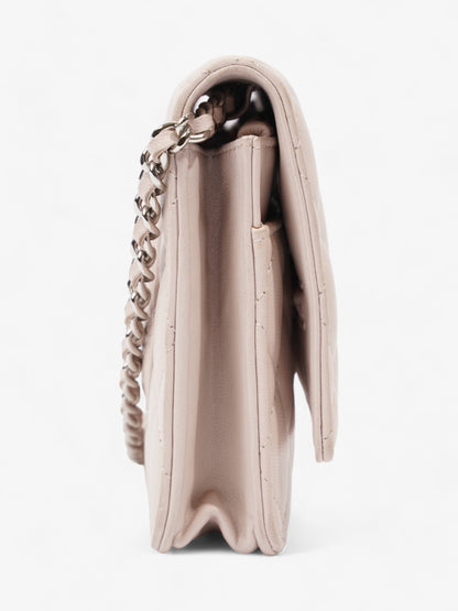 Chanel Classic Wallet On Chain Pale Pink Lambskin Leather
