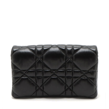 Christian Dior Black Cannage Leather Small Caro Bag [Clearance Sale]