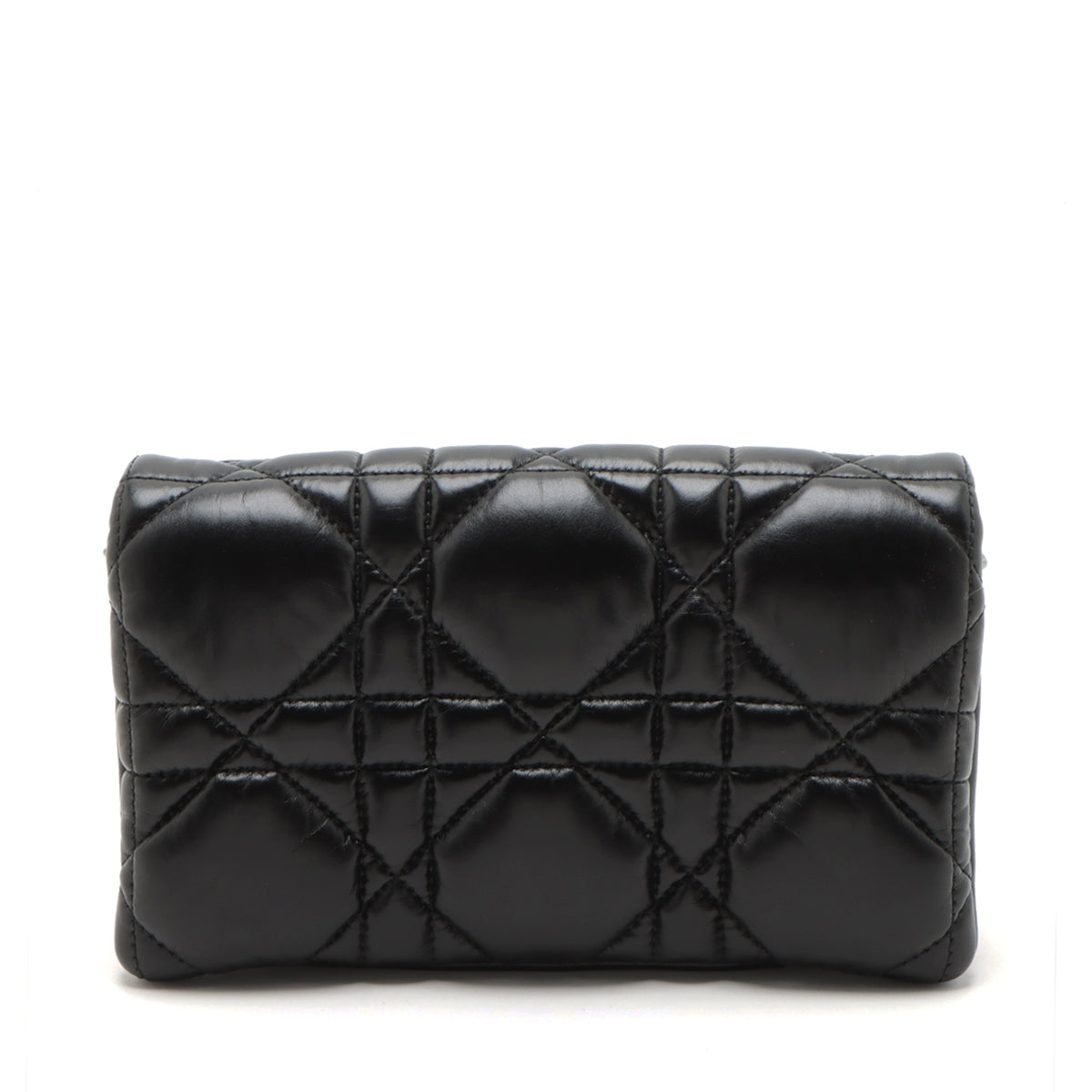 Dior Caro Cannage Black Shoulder Bag