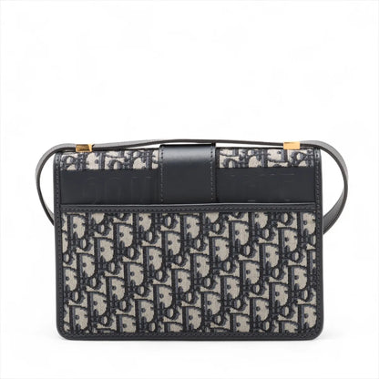 Dior 30 Montaigne Oblique Blue Shoulder Bag Oblique