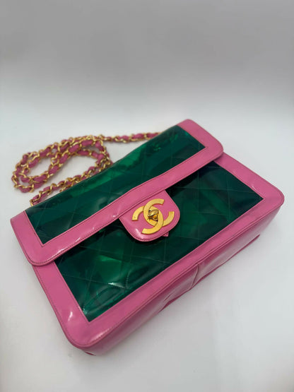 Chanel 2018 Coco Splash Pvc Flap