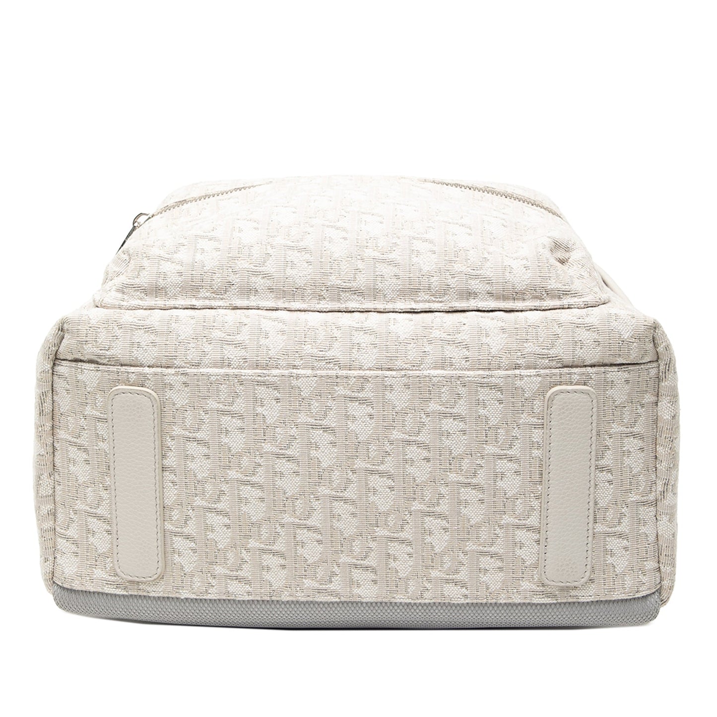 Beige Dior Oblique Canvas Rider Backpack