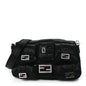 Fendi Econyl Cuoio Romano Multipocket Baguette Black
