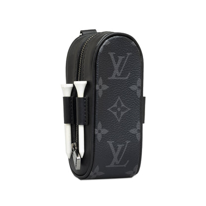 Black Louis Vuitton Monogram Eclipse Andrews Golf Kit