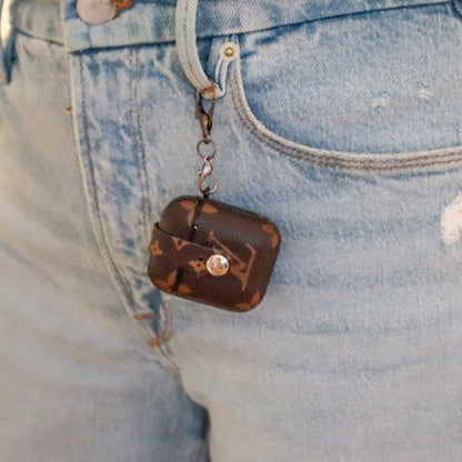 Louis Vuitton Leather Style Airpods Case for 2/3/Pro Gen