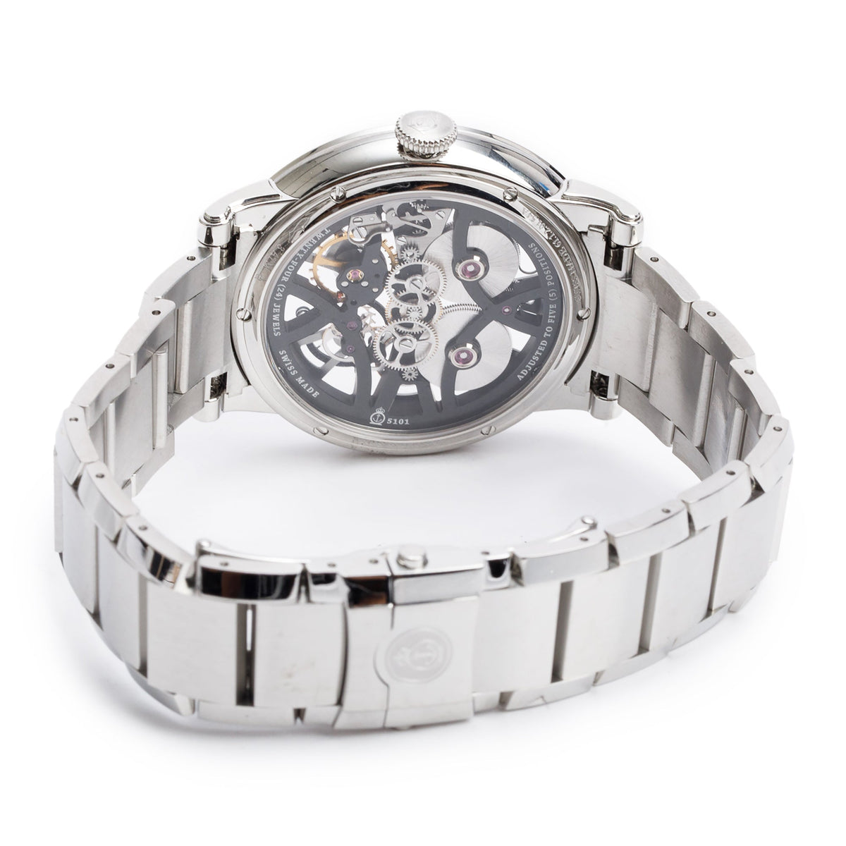 Arnold & Son Stainless Steel Nebula 41 MM Manual Watch