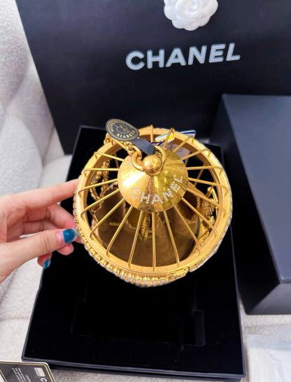Chanel Luxury Leather Gold Handbag Style 12