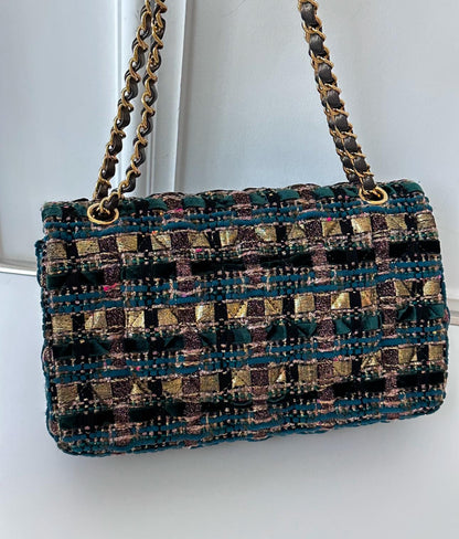 Chanel Timeless Tweed Shoulder Bag