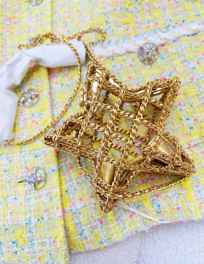 Chanel Luxury Leather Gold Handbag Style 7
