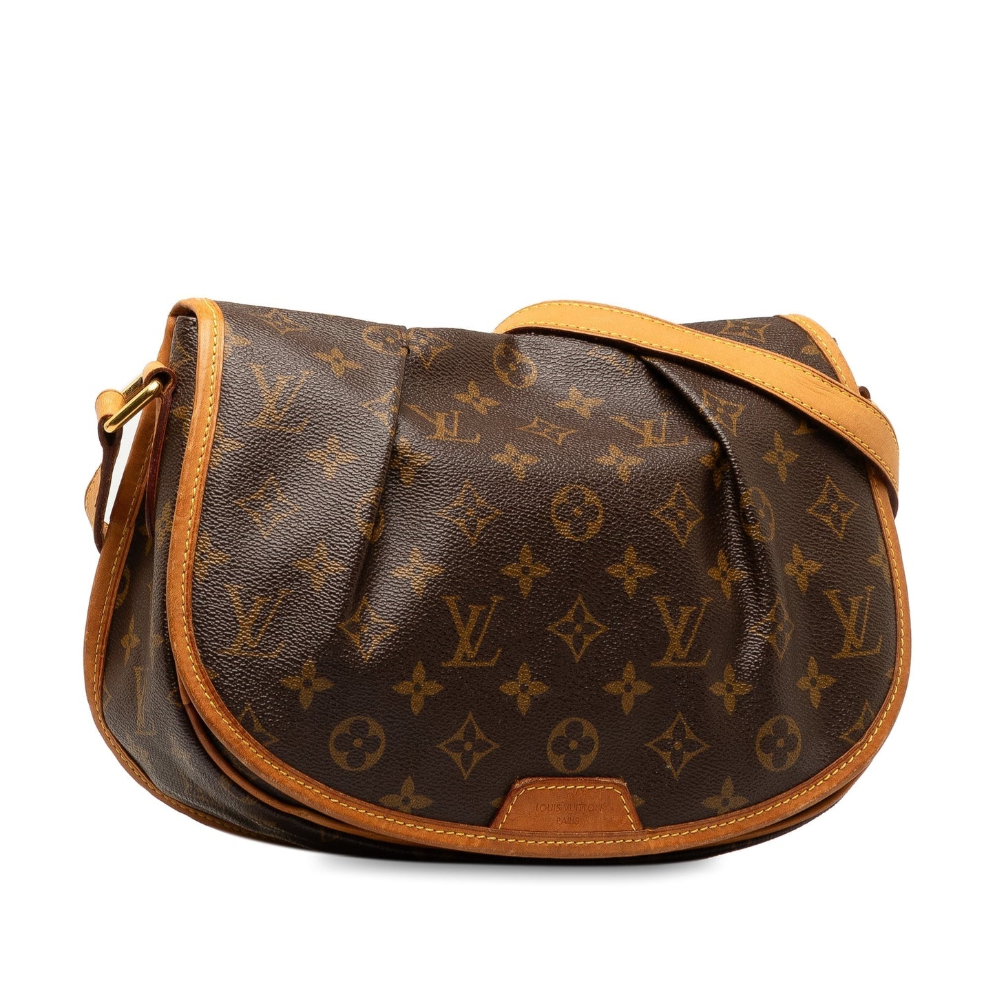 Brown Louis Vuitton Monogram Menilmontant PM Crossbody Bag