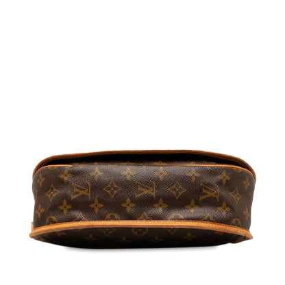 Brown Louis Vuitton Monogram Menilmontant PM Crossbody Bag