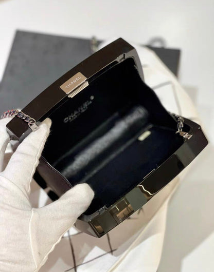 Chanel Timeless Leather Black Clutch Style 2