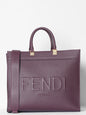 Fendi Sunshine Medium Maroon Bag
